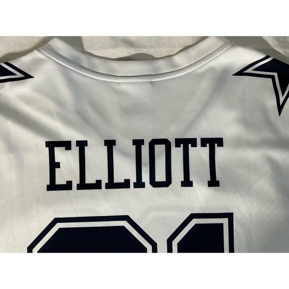 Nike Ezekiel Elliott Jersey Dallas Cowboys Team Apparel NFLPA Dri Fit Men's 2XL - Picture 5 of 6